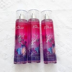 Bath And body works Body mists Be enchanted Set of 3
